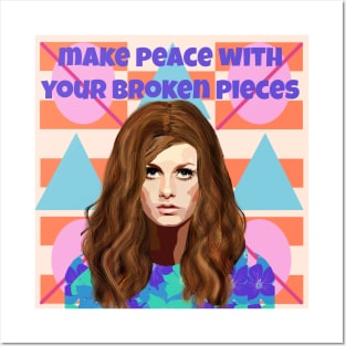 Make Peace with your Broken Pieces Posters and Art